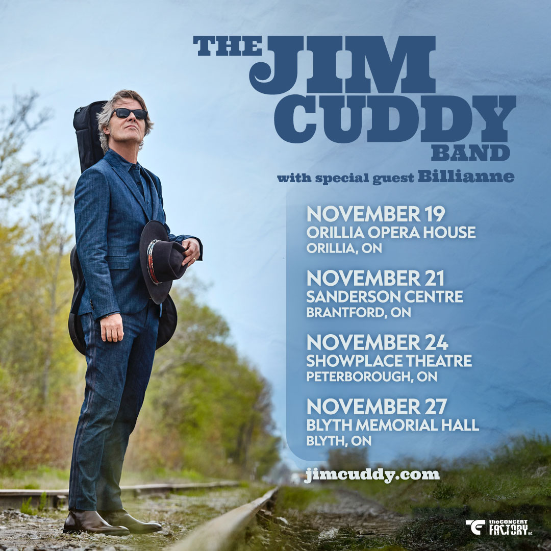 The Jim Cuddy Band - Ontario Concerts