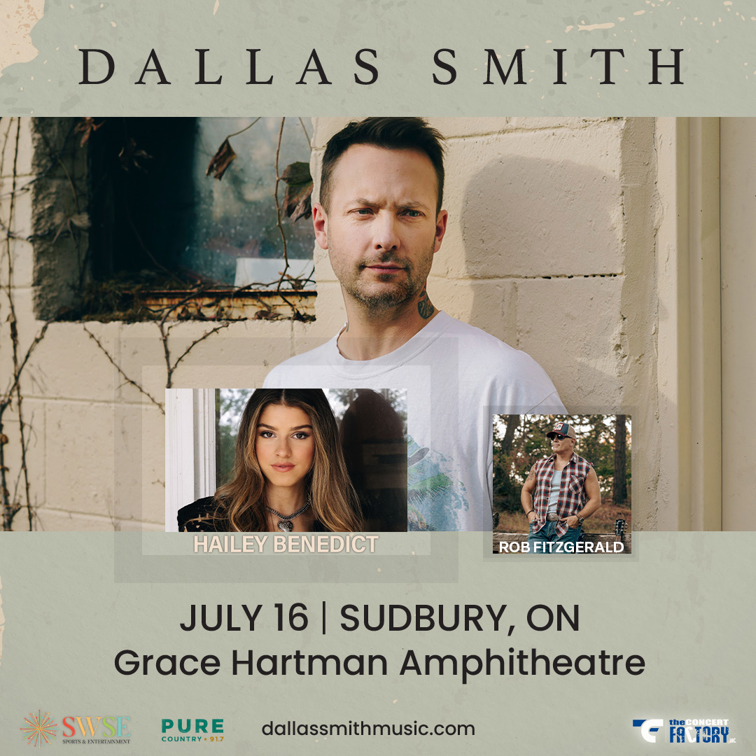 Dallas Smith - Ontario Concerts
